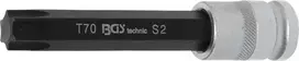 Bgs Technic Antgalis įpresuotas į galvutę | ilgis 120 mm | 12,5 mm (1/2") | T-star (Torx) T70 (5003)