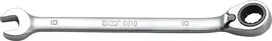 Bgs Technic Kombinuotas raktas su terkšle | su reversu | 10 mm (6610)