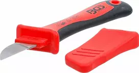 Bgs Technic VDE kabelių peilis su apsauga nuo slydimo (7965)