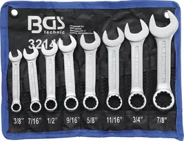 Bgs Technic Colinių raktų patrumpintų komplektas 8 vnt. (32140)