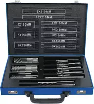 Grąžtas Bgs Technic Kalamų grąžtų rinkinys | SDS PLUS | karbido antgalis | 4 - 12 mm | 56 vnt. (7894)