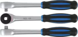 Bgs Technic Rankena galvutėms terkšlinė | su rotacine rankena | 12.5 mm (1/2") (107)