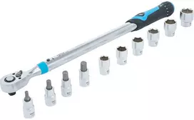 Bgs Technic Sukimo momento veržliarakčio rinkinys | 12,5 mm (1/2") | 40 - 200 Nm | 11 vnt. (2865)