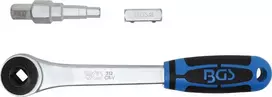 Bgs Technic Terkšlė kiauryminė su pakopiniu adapteriu | vidinis kvadratas 12,5 mm (1/2") (314)