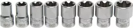 Bgs Technic Galvučių komplektas T-Star Plus (Torx Plus) | 12.5 mm (1/2") | 18EP - 32EP | 8 vnt. (8806)