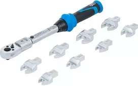 Bgs Technic Sukimo momento veržliarakčio rinkinys | dinamometras | 6.3 mm (1/4") | 6 - 30 Nm | 10 vnt. (7192)
