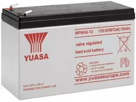 Yuasa NPH švino rūgšties akumuliatorius 12 V, 8,5 Ah (NPW45-12) - Faston (6,35 mm) švino rūgšties akumuliatorius