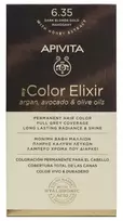 Ilgalaikiai plaukų dažai Apivita MY COLOR ELIXIR, 6.35 Dark Blonde Gold Mahogany
