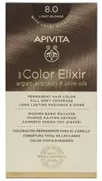 Ilgalaikiai plaukų dažai Apivita MY COLOR ELIXIR, 8.0 Light Blonde