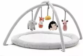 Kid's Concept - Lavinantis kilimėlis su gyvūnais | Daugiaspalvis (EDVIN)