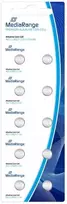 „MediaRange MRBAT110“, Vienkartinės baterijos, Šarminės, 1,5 V, 10 vnt., 13 mAh, Cd (kadmis), Hg (gyvsidabris)