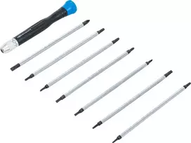 Bgs Technic Atsuktuvų rinkinys | T-Star (Torx) / PH / SL | 8 vnt. (797)