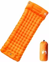 Savaime prisipučiantis stovyklavimo čiužinys, oranžinis