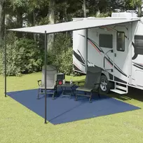 Stovyklavimo paklotas, mėlynos spalvos, 4x3m
