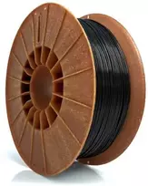 3D plastikas PET-G 1.75mm 1kg Rosa3D - Juodas