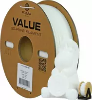 PrimaCreator PrimaValue PETG plastikas 1.75mm 1kg - Baltas