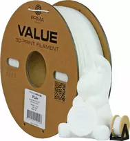 PrimaCreator PrimaValue PLA+ 1.75 mm 1kg - Baltas