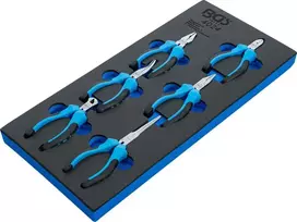 Bgs Technic Įrankių dėklas 1/3: Tikslinės replės Mini | 6 vnt. (4024)