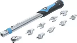 Bgs Technic Sukimo momento veržliarakčio rinkinys | dinamometras | 6.3 mm (1/4") | 10 - 50 Nm | 10 vnt. (2813)