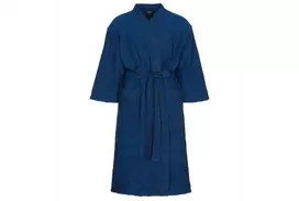 Saunos chalatas RENTO Kenno, tamsiai mėlynas, L/XL