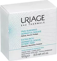 Valomasis kūno muilas Uriage Eau Thermale Extra-Rich Dermatological Syndet Bar, 100 g