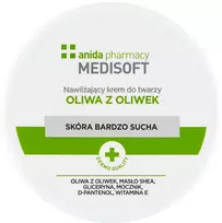 Anida Medisoft drėkinamasis veido kremas alyvuogių aliejus 100ml