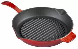 Lava Metal Keptuvė ketaus GRILL apvali 28 cm raudona