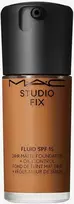 Matinis makiažo pagrindas MAC Studio Fix Fluid SPF 15 24HR Matte Foundation + Oil Control, spalva: NC47, 30 ml