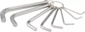 Yato Toya Sa Poland Šešiakampių raktų komplektas / hex / 8vnt. 2 - 10mm , CrV6150 (YT-0503)