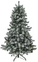 Nsh Nordic Dirbtinė Kalėdų eglutė iš PVC "ŠERKŠNA" su sniegu, B+ klasė, 180x118 cm su LED lempute NORDIC WINTER (780-162)