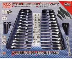 Bgs Technic Kombinuotų raktų rinkinys | 6 - 32 mm | 25 vnt. (1190)