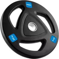 Gumuoto ketaus svoris 20kg, olimpinis atidarymas 51mm, REBEL ACTIVE