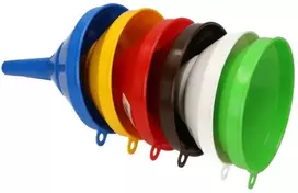 Vidutinis piltuvas 12 cm PRIMPOL Spalvų mišinys