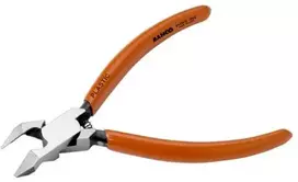 Bahco Šoninio pjovimo replės plastikui, Įstrižinės replės, 1,5 cm, 2,1 cm, 1,1 cm, Anglinis plienas, PVC, Oranžinė