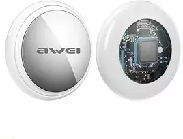 AWEI daiktų ieškiklis Anti-lost P50 baltos spalvos Apple Find My