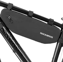 Rockbros AS-043 dviračio krepšys with Velcro 3l – juodos spalvos