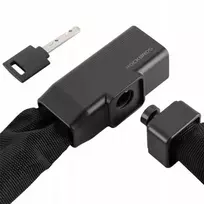 Rockbros 32430708001 dviračio spyna su raktu 0,97 m – juodos spalvos