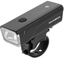 Rockbros 24510003001 Priekinis dviračio žibintas 260 lm + USB-C - USB-A laidas - Juodas