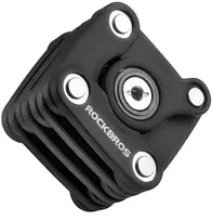 Rockbros WD795 sulankstoma dviračio spyna – juoda