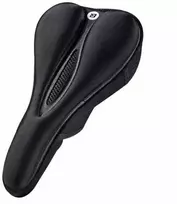 Rockbros LF047-S silicone gel bicycle seat cover dydis M – juodos spalvos