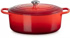 Le Creuset Signature Roaster ovalus 35 cm vyšnių raudonumo (21178350602430)