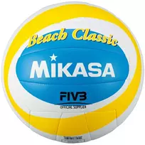Paplūdimio tinklinio kamuolys Mikasa Beach Classic balta ir-geltona ir-mėlyna BV543C-VXB-YSB (5)