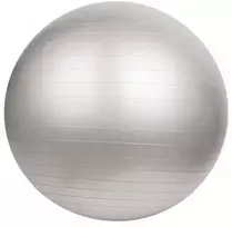 Gimnastikos kamuolys SANRO 55cm Pilkas su pompa