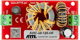 Atte DC/DC maitinimo šaltinis AVIC-50-120-OF 10-15V 50W 4A