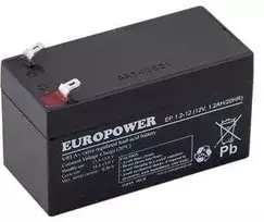 EUROPOWER EP serijos AGM baterija 12V 1,2Ah (tarnavimo laikas 6-9 metai)