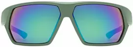 Akiniai Uvex sportstyle 238 moss matt / mirror žalias