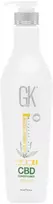 GK hair Global Keratin CBD veganiškas plaukų kondicionierius atkuriamiesiems plaukams, 650 ml