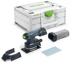Plokštuminis šlifuoklis Festool Rutscher RTSC 400-Basic 18 V; (be akumuliatoriaus ir pakrovėjo)