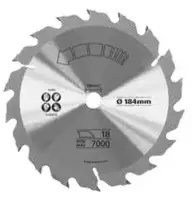 Stanley Medžio pjūklas su TCT / HM 160x16mm 18 STA15315 dantų