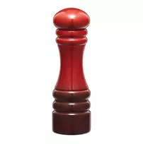 Medinė pipirų ir druskos malūnėlis 17 cm Chess Pro ombre red AMBITION